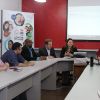 Florianópolis - Secretário Valmir Comin recebe novos servidores do Centro Educacional São Gabriel