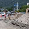 Florianópolis - Obra de reconstrução do sistema de drenagem na SC-401