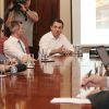 Florianópolis - Governador concede entrevista coletiva sobre pontes Colombo Salles e Pedro Ivo
