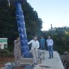 instalação do reforço do sistema de captação de água em Concórdia